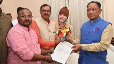 भारतीय किसान संघ ने किया मुख्यमंत्री विष्णुदेव साय का आत्मीय अभिनंदन