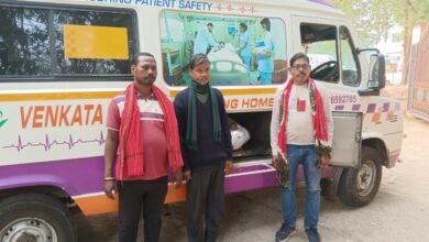 मुख्यमंत्री की पहल से कलेक्टर ने आंध्रप्रदेश में उपलब्ध कराया शव वाहन