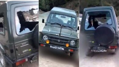 सेना के वाहनों पर आतंकी हमला, पांच जवान शहीद