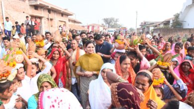 विधायक भावना बोहरा का क्षेत्रवासियों ने किया भव्य स्वागत विधायक भावना बोहरा का क्षेत्रवासियों ने किया भव्य स्वागत