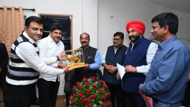 बिल्डर्स एसोसिएशन ऑफ़ इंडिया के पदाधिकारियों ने की मंत्री साव से सौजन्य मुलाकात