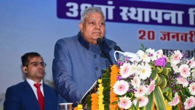 हमारे किसान खुशहाल होंगे तो देश खुशहाल होगा : उप राष्ट्रपति धनखड़ हमारे किसान खुशहाल होंगे तो देश खुशहाल होगा : उप राष्ट्रपति धनखड़