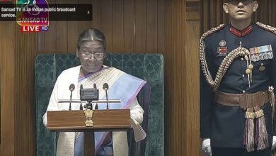 राष्ट्रपति द्रौपदी मुर्मू बोलीं- सदियों से राम मंदिर निर्माण की आकांक्षा पूरी राष्ट्रपति द्रौपदी मुर्मू बोलीं- सदियों से राम मंदिर निर्माण की आकांक्षा पूरी