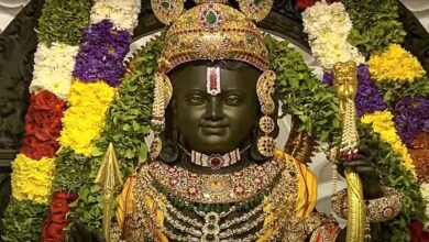 शंख, शहनाई-मंत्रोच्चार से गूंज उठा राम मंदिर, PM मोदी ने की प्राण प्रतिष्ठा की पूजा