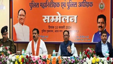 अपराध, नशाखोरी और अवैध गतिविधियों पर हमारी सरकार की जीरो टॉलरेंस की नीति : मुख्यमंत्री