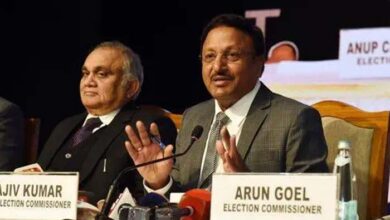 चुनाव आयुक्त अरुण गोयल ने दिया इस्तीफा चुनाव आयुक्त अरुण गोयल ने दिया इस्तीफा