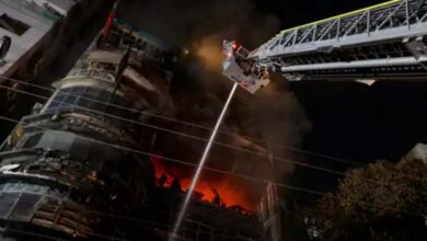 राजधानी में 7 मंजिला इमारत में आग, 44 की मौत, 22 से अधिक घायल