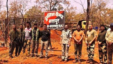 नक्सल प्रभावित क्षेत्र में नवीन कैम्प खोला गया, नक्सल उन्मूलन अभियान में तेजी आयेगी