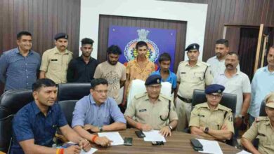 Bhilai : शातिर वाहन चोर चढ़े दुर्ग पुलिस के हत्थे : 4 आरोपी पुलिस की गिरफ्त में