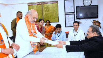 अमित शाह ने गुजरात की गांधी नगर सीट से भरा नामांकन, बोले- ‘जनता ने मुझे बहुत प्यार दिया अमित शाह ने गुजरात की गांधी नगर सीट से भरा नामांकन, बोले- ‘जनता ने मुझे बहुत प्यार दिया