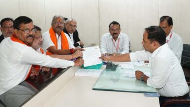 रायपुर लोकसभा सीट से भाजपा प्रत्याशी बृजमोहन अग्रवाल ने दाखिल किया नामांकन