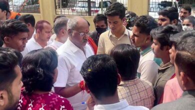 शिक्षा मंत्री बृजमोहन अग्रवाल से अभाविप ने तीन सूत्रीय मांगो को लेकर सौपा ज्ञापन