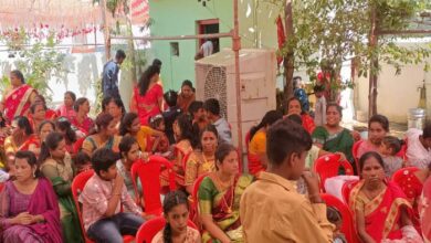 माँ सिंधु पटरानी मंदिर कैम्प.1 जवाहर नगर भिलाई में माता का भव्य पूजन