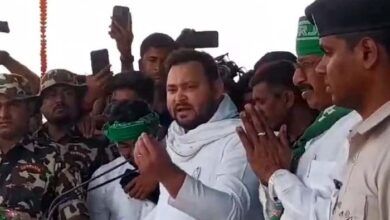 जमकर गरजे तेजस्वी यादव, कहा- लालू ने आडवाणी का रथ रोका था, मैं बीजेपी का रोकूंगा