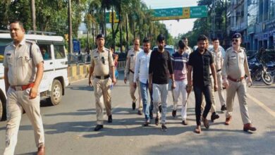 बदमाशों ने जमानत पर छूटते ही भाजपा नेता को दे दी जान से मारने की धमकी, पुलिस ने निकाला जुलूस