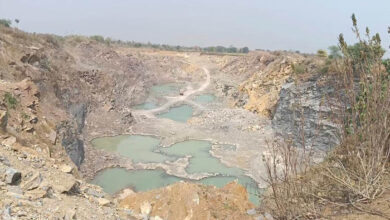 भलपहरी में खदान के कारण फैल रही बीमारी, मर रहे मवेशी, फसल को भी नुकसान