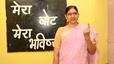 मुख्य निर्वाचन पदाधिकारी रीना बाबासाहेब कंगाले ने किया मतदान, मतदान करने की अपील मुख्य निर्वाचन पदाधिकारी रीना बाबासाहेब कंगाले ने किया मतदान, मतदान करने की अपील