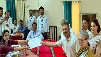 राहुल गांधी ने रायबरेली से नामांकन भरा