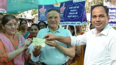 कलेक्टर डाॅ. गौरव सिंह का पाती अभियान, मतदान का आग्रह