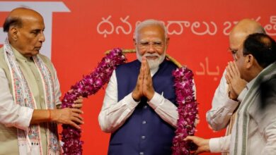 मोदी कैबिनेट के मंत्री 9 जून को लेंगे शपथ मोदी कैबिनेट के मंत्री 9 जून को लेंगे शपथ