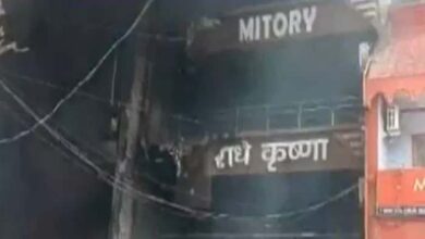 छत्तीसगढ़ : सेल दुकान की पांचों मंजिल जलकर खाक, स्पोर्ट्स सेंटर और होटल में भीषण आग