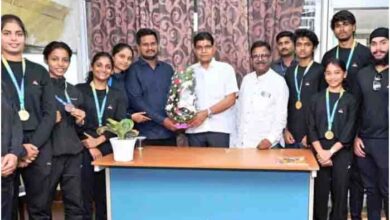 राष्ट्रीय म्यू थाई चैम्पियनशिप में छत्तीसगढ़ ने लहराया परचम, खेल मंत्री ने खिलाड़ियों को दी बधाई राष्ट्रीय म्यू थाई चैम्पियनशिप में छत्तीसगढ़ ने लहराया परचम, खेल मंत्री ने खिलाड़ियों को दी बधाई