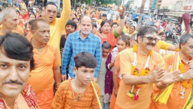 सर्व ब्राह्मण समाज तथा बेटी बचाओ मंच की निकली भव्य बोल बम कांवर यात्रा सर्व ब्राह्मण समाज तथा बेटी बचाओ मंच की निकली भव्य बोल बम कांवर यात्रा