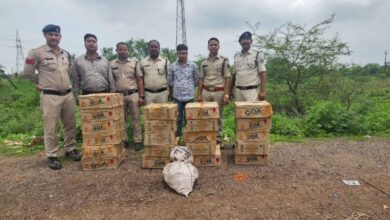 ब्रेकिंग न्यूज़ : कोतवाली पुलिस ने पकड़ी 22 पेटी अवैध शराब