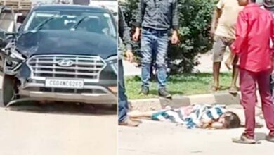 दर्दनाक सड़क हादसा – कार की टक्कर से बाइक सावर महिला और 4 माह के बच्चे की मौत