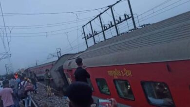 बड़ा ट्रेन हादसा : मुंबई-हावड़ा मेल पटरी से उतरी, 3 बोगी डिरेल; कई घायल