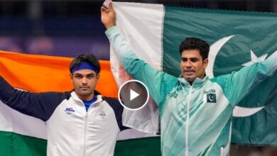 ओलंपिक में पहली बार पाकिस्तान को स्वर्ण पदक, नीरज को मिला रजत ओलंपिक में पहली बार पाकिस्तान को स्वर्ण पदक, नीरज को मिला रजत