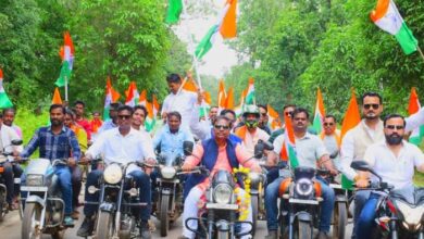 तिरंगा यात्रा के अवसर पर लें विकसित भारत का संकल्प : केदार कश्यप