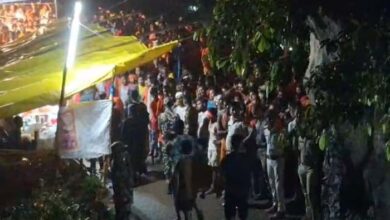 सिद्धेश्वर मंदिर में मची भगदड़, 7 लोगों की मौत सिद्धेश्वर मंदिर में मची भगदड़, 7 लोगों की मौत