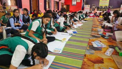निजात अभियान के तहत ड्राइंग-पेंटिंग प्रतियोगिता में 310 छात्रों ने लिया भाग