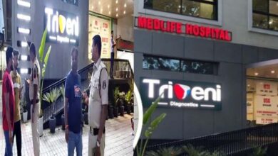 हॉस्पिटल के पांचवें माले से नीचे गिरा मरीज, मौके पर हुई मौत