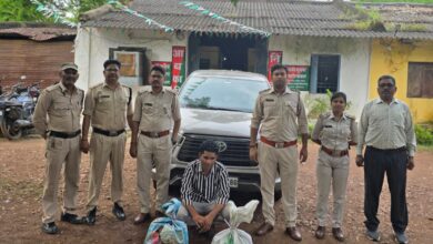 उत्तर प्रदेश की शराब चिल्फी में जब्त, आबकारी विभाग ने वाहन समेत जब्त की अवैध शराब