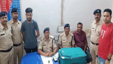 शिवनाथ एक्सप्रेस के स्लीपर कोच में चोरी करने वाला गिरफ्तार