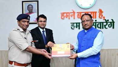 39वां चक्रधर समारोह का मुख्यमंत्री साय को मिला निमंत्रण 39वां चक्रधर समारोह का मुख्यमंत्री साय को मिला निमंत्रण