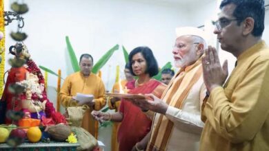 CJI के आवास पर गणेश पूजा में PM के शामिल होने पर विवाद