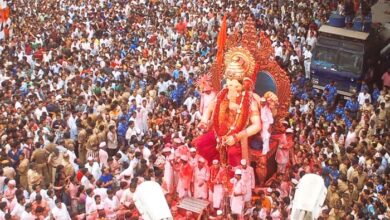 महाराष्ट्र में गणपति विसर्जन की तैयारियां शुरू, सुरक्षा बढ़ाई गई महाराष्ट्र में गणपति विसर्जन की तैयारियां शुरू, सुरक्षा बढ़ाई गई