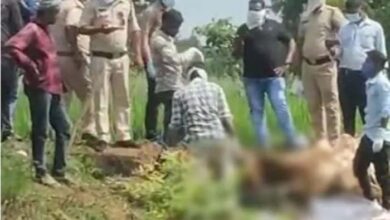 छत्तीसगढ़ : खेत में गड़ा मिला लापता युवक का शव, पुलिस ने खोद कर निकलवाया