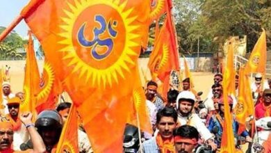 प्रदर्शन के दौरान VHP कार्यकर्ता की हार्ट अटैक से मौत