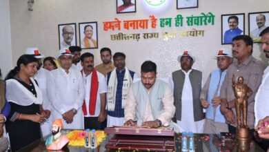 विश्व विजय सिंह तोमर ने किया राज्य युवा आयोग अध्यक्ष का पदभार ग्रहण