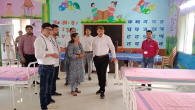 कलेक्टर गोपाल वर्मा ने सामुदायिक स्वास्थ्य केंद्र लोहारा का किया औचक निरीक्षण, BMO के कार्य से हुए खुश कलेक्टर गोपाल वर्मा ने सामुदायिक स्वास्थ्य केंद्र लोहारा का किया औचक निरीक्षण, BMO के कार्य से हुए खुश