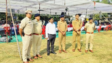 शांतिपूर्ण मतदान के लिए किए गए कड़े सुरक्षा व्यवस्था के इंतज़ाम : एसपी संतोष सिंह