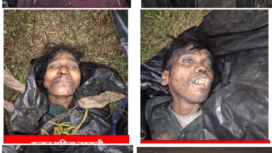 पुलिस और नक्सलियों के बीच मुठभेड़ में पांच ईनामी नक्सली ढेर, हुई शिनाख्ति