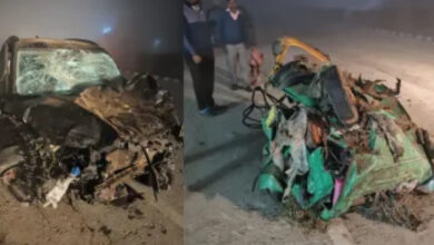 ब्रेकिंग: घने कोहरे के कारण सड़क हादसा, गई सात लोगों की जान