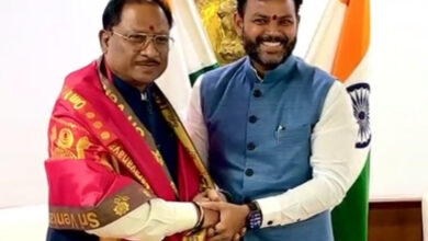 मुख्यमंत्री साय ने केंद्रीय नागरिक उड्डयन मंत्री से की सौजन्य मुलाकात