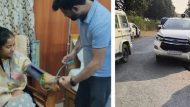 छत्तीसगढ़ में फिर एक मंत्री की गाड़ी का हादसा