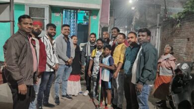 अंडर 19 इंडिया असेसमेंट हॉकी कैंप में मोहित का सिलेक्शन, समाज के युवाओं ने किया सम्मान